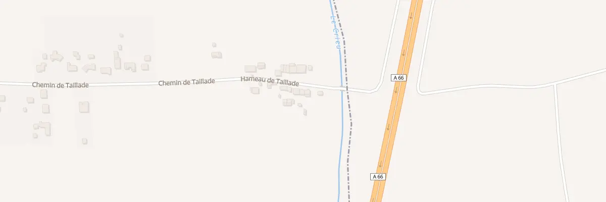 Plan du 8 Ham de la Taillade au Vernet