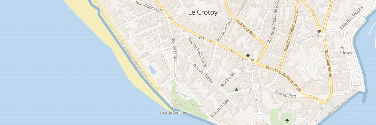 Plan du 9 Rue du Casino au Crotoy