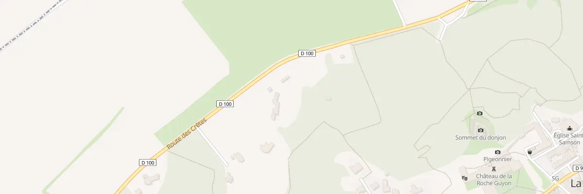 Plan du 12 Rte des Crêtes à La Roche-Guyon