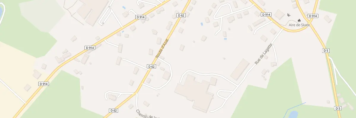 Plan du 17 Rte d’Azat à Bénévent-l’Abbaye