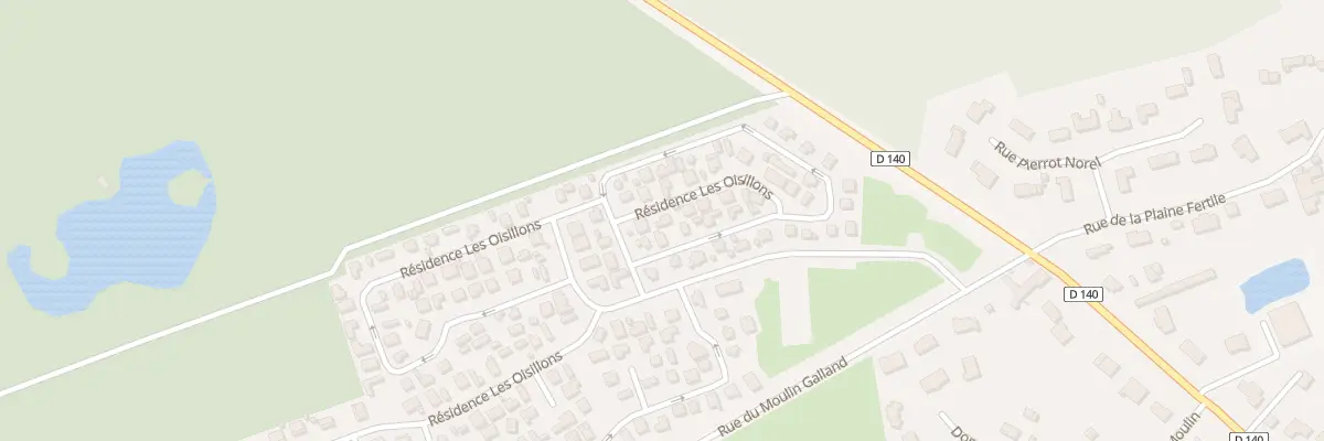 Plan du 27 Res Les Oisillons Rue Moulin G à Rang-du-Fliers