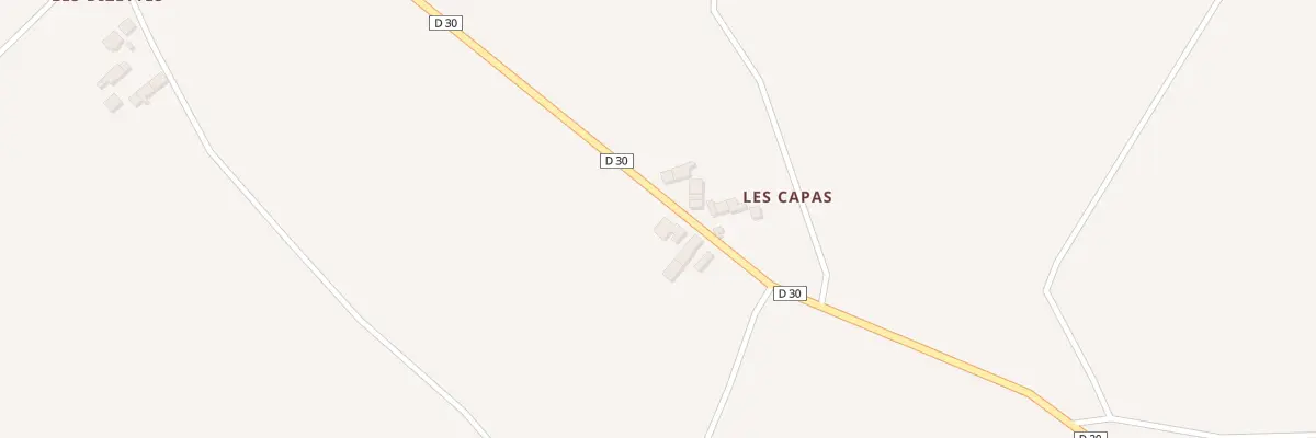 Plan du 2 Les Capas à Chavin