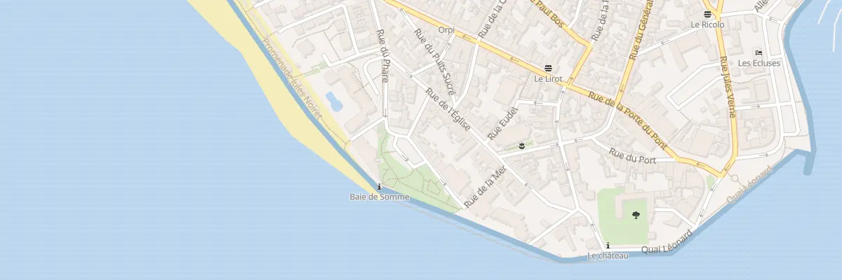 Plan du 16 Rue Pierre Guerlain au Crotoy