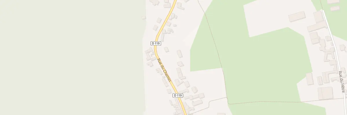Plan du 97 Rue du Chemin à Neufchâtel-Hardelot