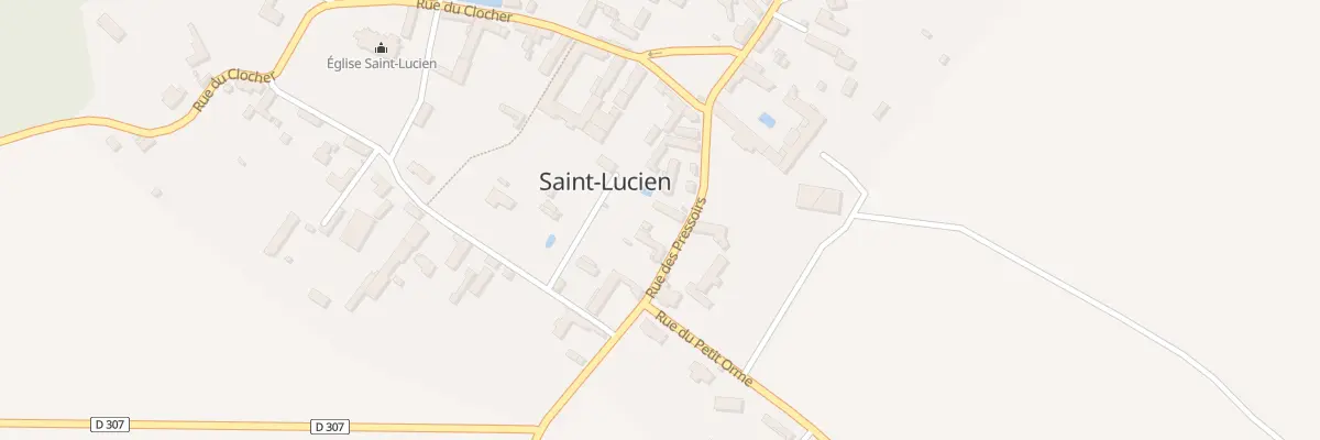 Plan du 22 Rue des Pressoirs à Saint-Lucien