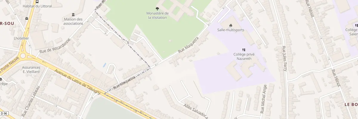 Plan du 46 Rue de Maquetra à Saint-Martin-Boulogne