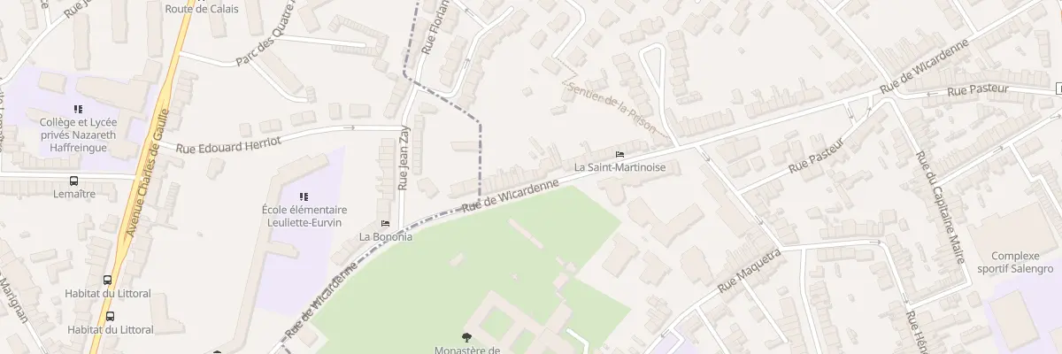 Plan du 17 Rue de Wicardenne à Saint-Martin-Boulogne