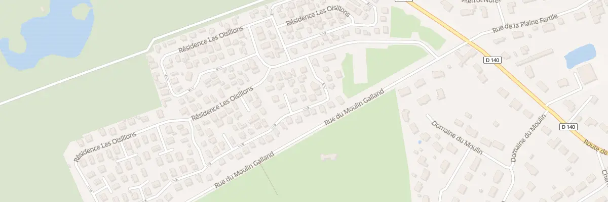 Plan du 218 Res Les Oisillons Rue Moulin G à Rang-du-Fliers