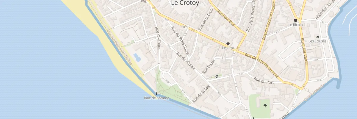 Plan du 41 Rue de l’Eglise au Crotoy