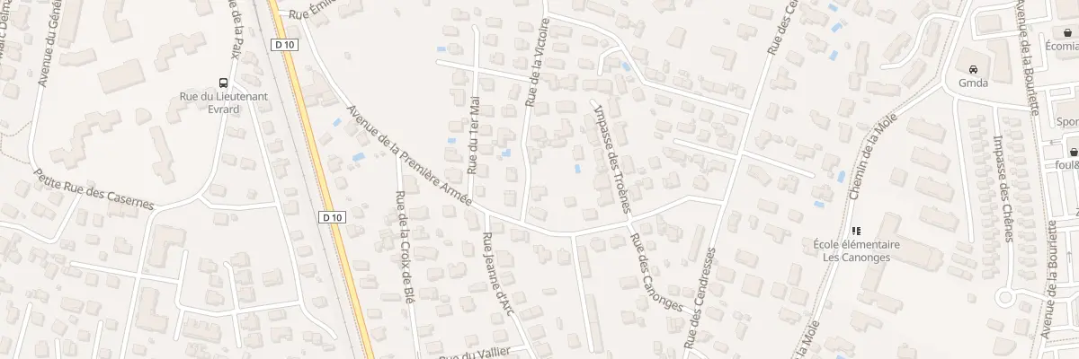 Plan du 4 Rue de la Victoire à Pamiers