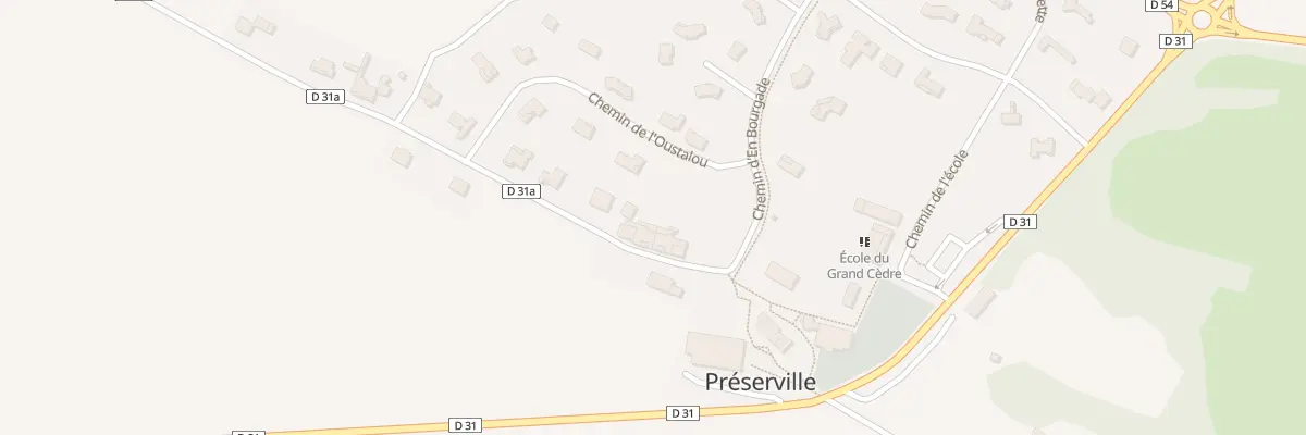 Plan du 4 Che du Moulin à Préserville