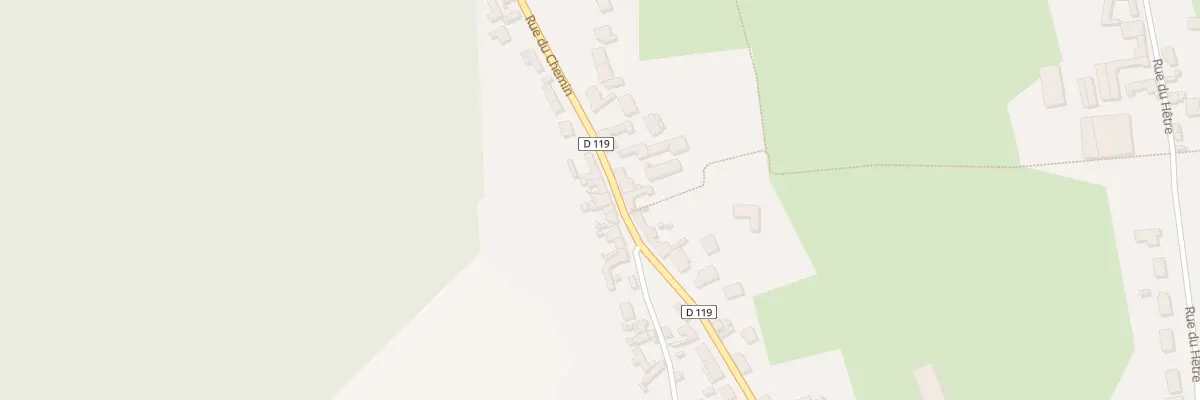 Plan du 70 Rue du Chemin à Neufchâtel-Hardelot