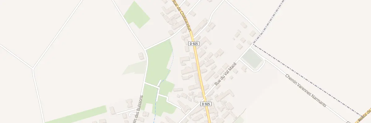 Plan du 205 Rue de Chateaudun à Beaugency