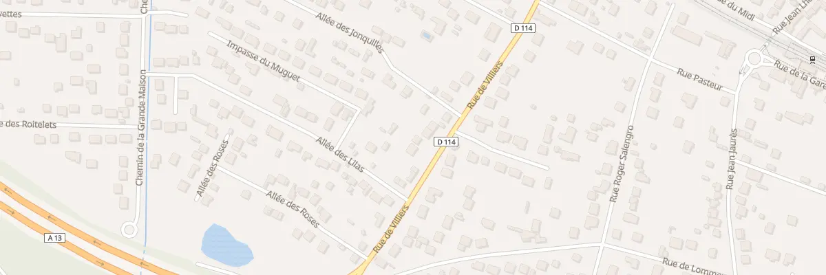 Plan du 62 Rue de Villiers à Rosny-sur-Seine