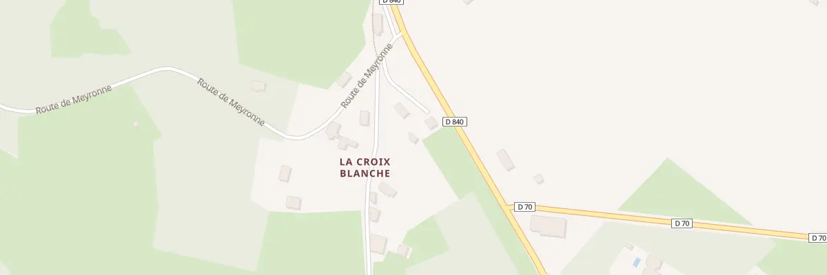 Plan du 5103F La Croix Blanche à Montvalent
