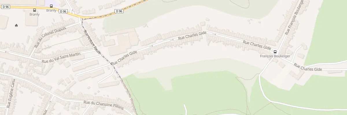 Plan du 54 Rue Charles Gide à Saint-Martin-Boulogne
