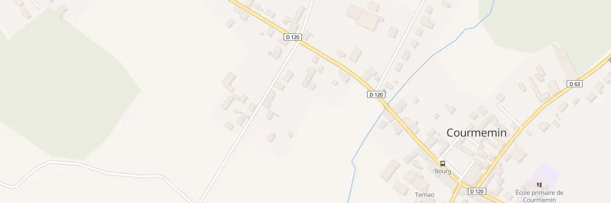 Plan du 23 Rue de Chambord à Courmemin