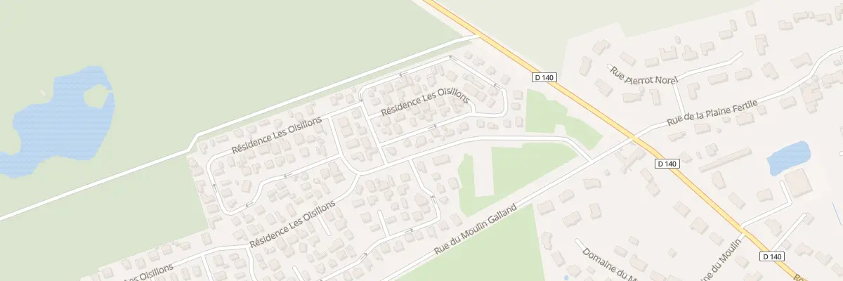 Plan du 14 Res Les Oisillons Rue Moulin G à Rang-du-Fliers