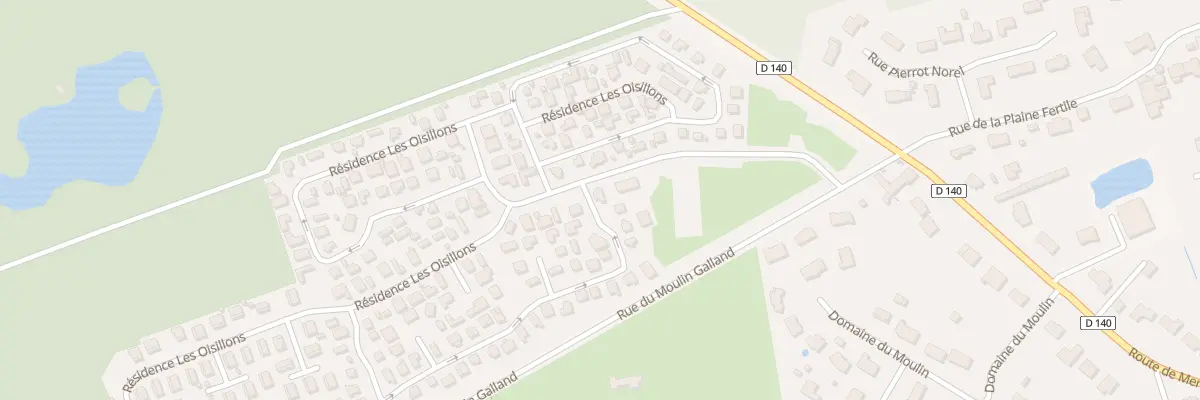 Plan du 201 Res Les Oisillons Rue Moulin G à Rang-du-Fliers