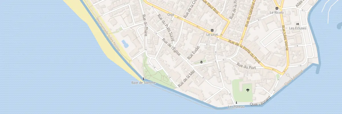 Plan du 31 Rue de l’Eglise au Crotoy