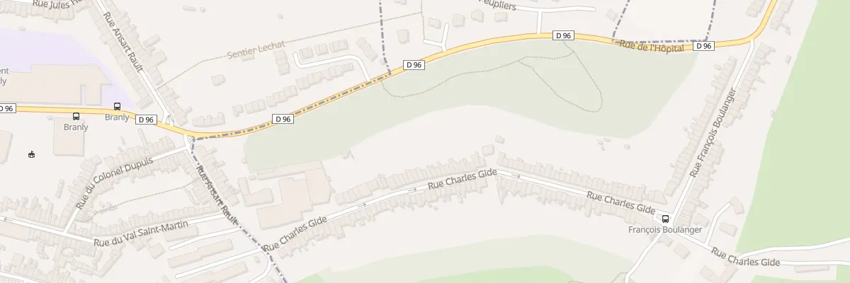 Plan du 45 Rue Charles Gide à Saint-Martin-Boulogne
