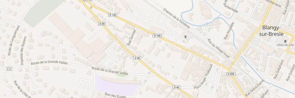 Plan du 38 Rue de Morgan à Blangy-sur-Bresle