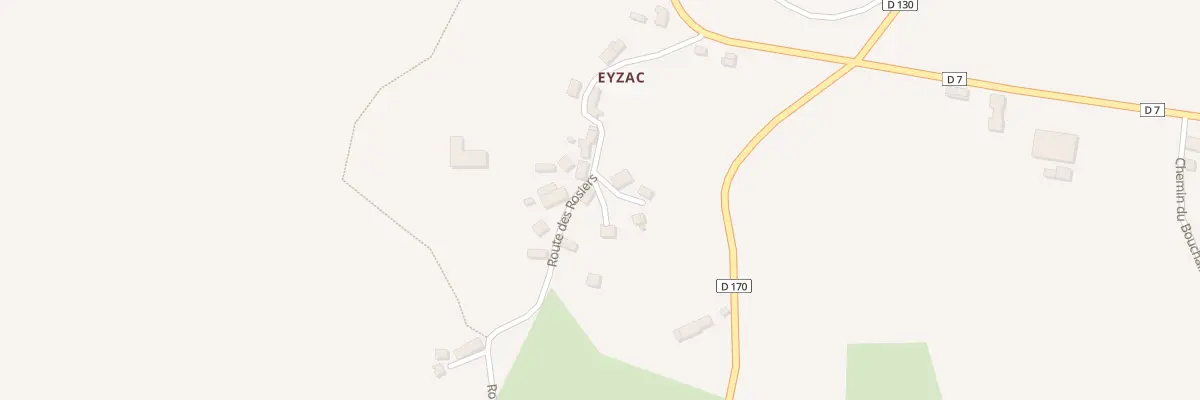 Plan du 5106 Eyzac à Chanteix