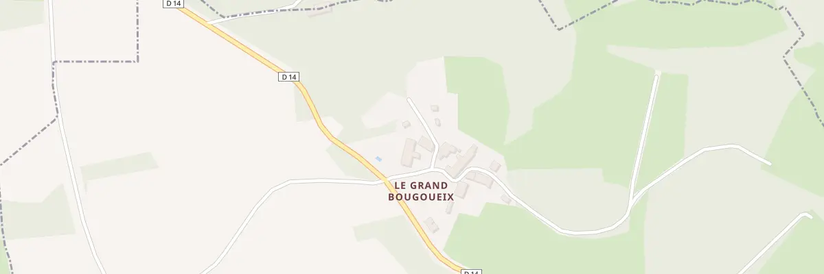 Plan du 3 Imp du Grand Bougoueix à Naillat