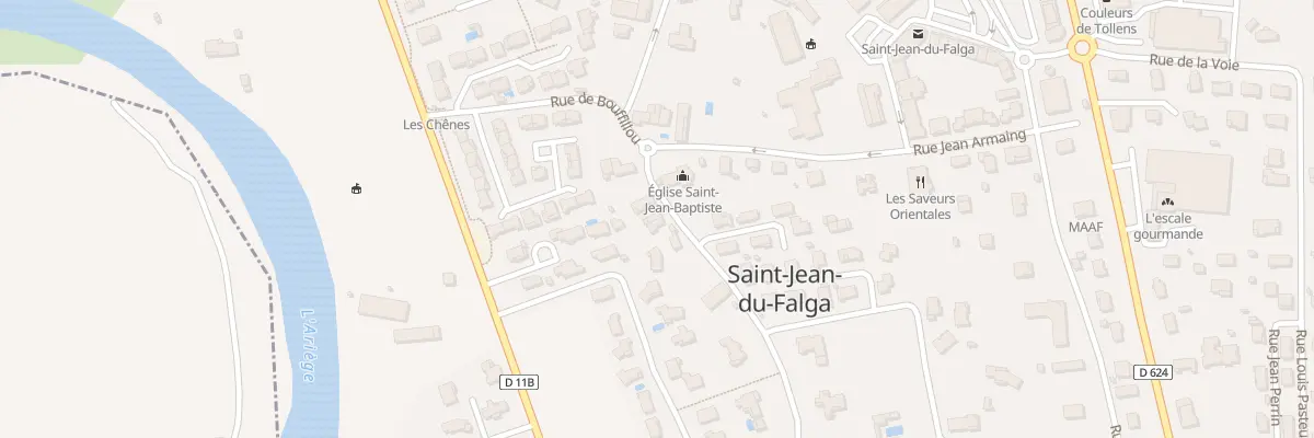 Plan du 4 Rue Frederic Mistral à Saint-Jean-du-Falga