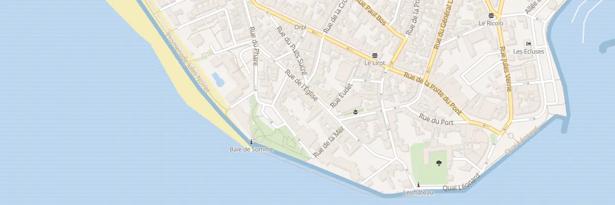 Plan du 29 Rue de l’Eglise au Crotoy