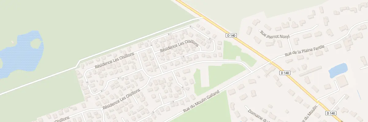 Plan du 13 Res Les Oisillons Rue Moulin G à Rang-du-Fliers