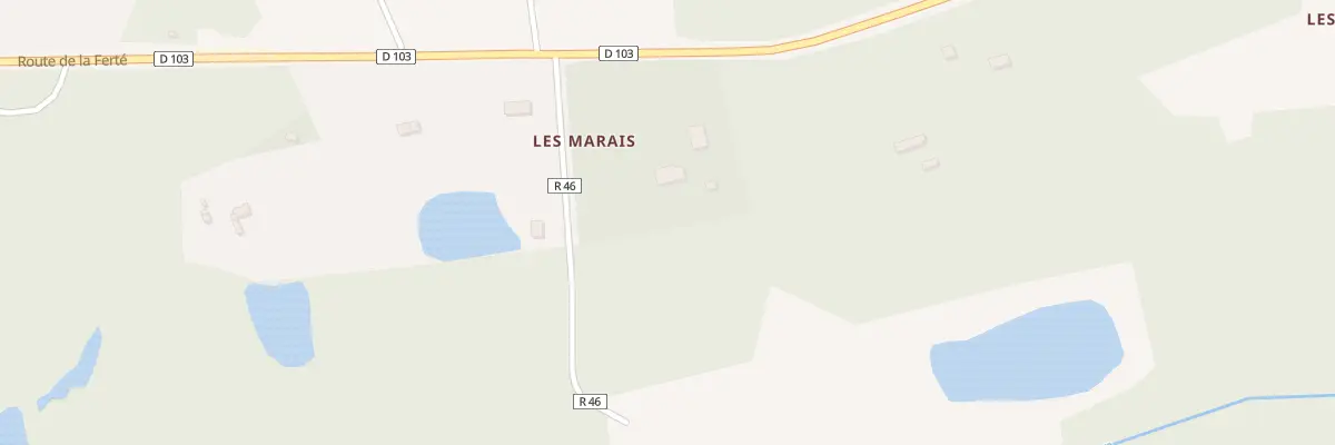 Plan du 26 Rte de la Ferte St Cyr à Crouy-sur-Cosson
