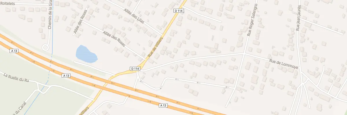 Plan du 3 Rue de Lommoye à Rosny-sur-Seine