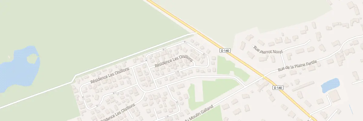 Plan du 24 Res Les Oisillons Rue Moulin G à Rang-du-Fliers