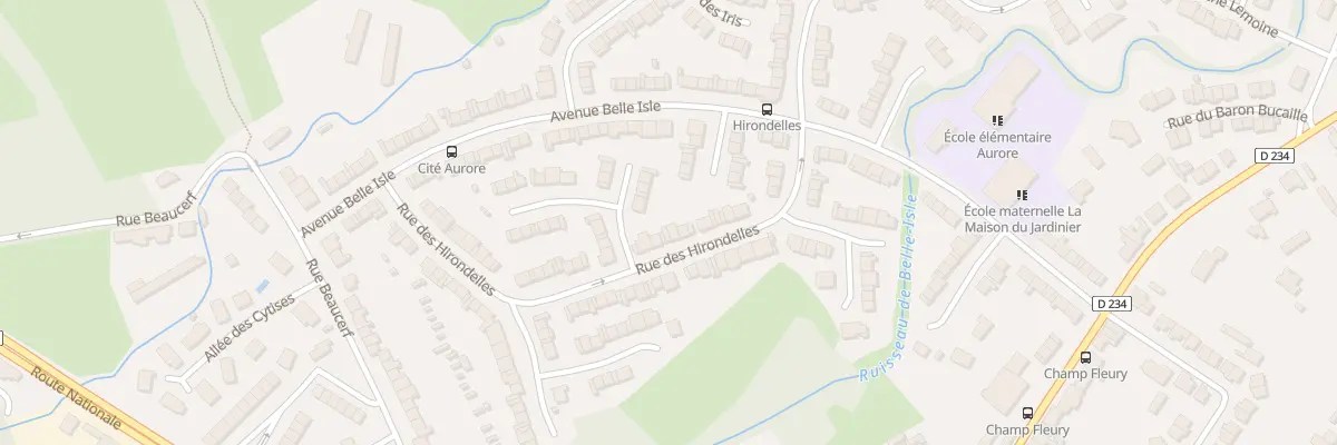 Plan du 27 Rue des Hirondelles à Saint-Léonard