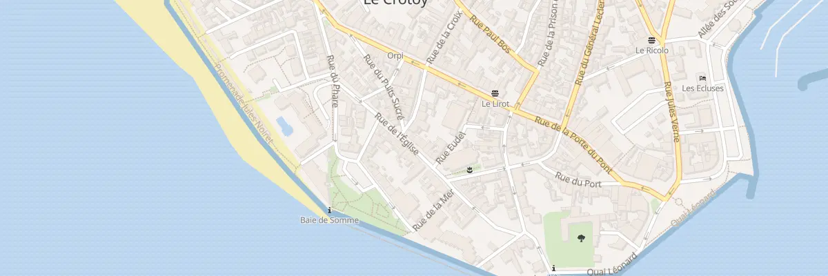 Plan du 26 Rue de l’Eglise au Crotoy