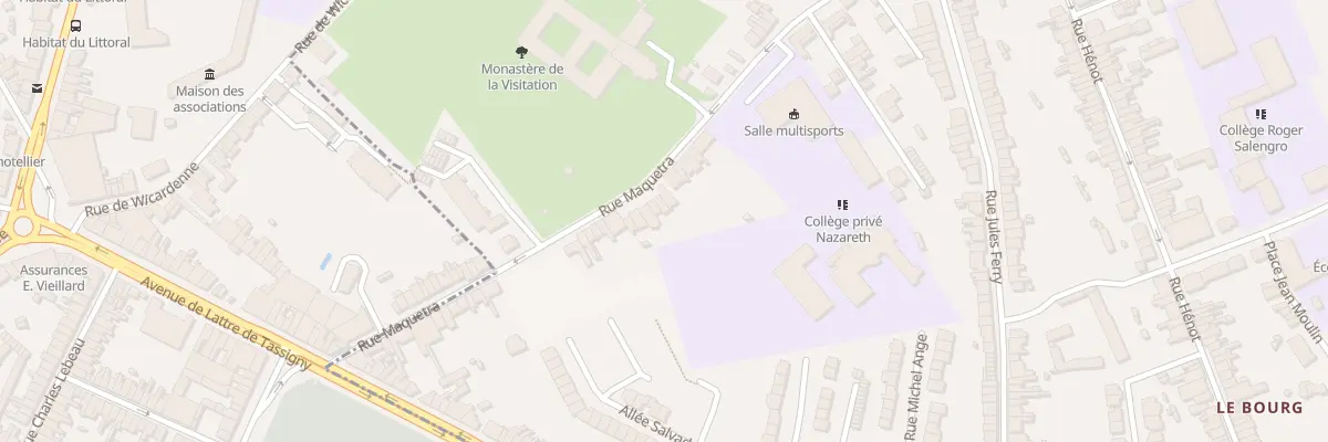 Plan du 60 Rue de Maquetra à Saint-Martin-Boulogne