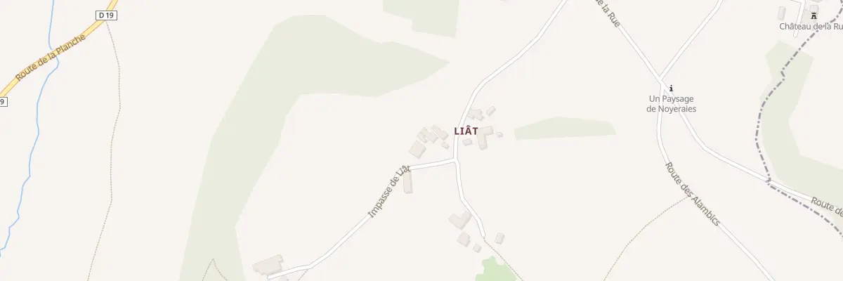Plan du 5091 Liat à Ligneyrac