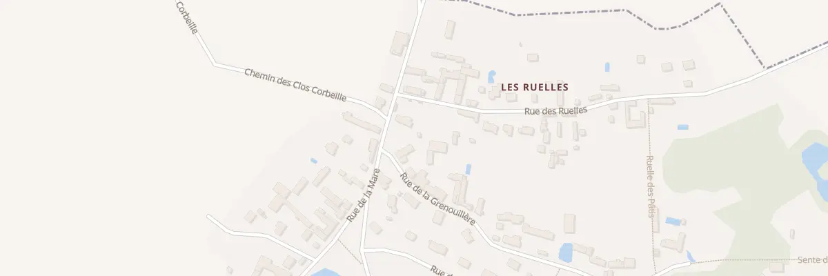 Plan du 28 Rue de la Grenouillère à Mittainville