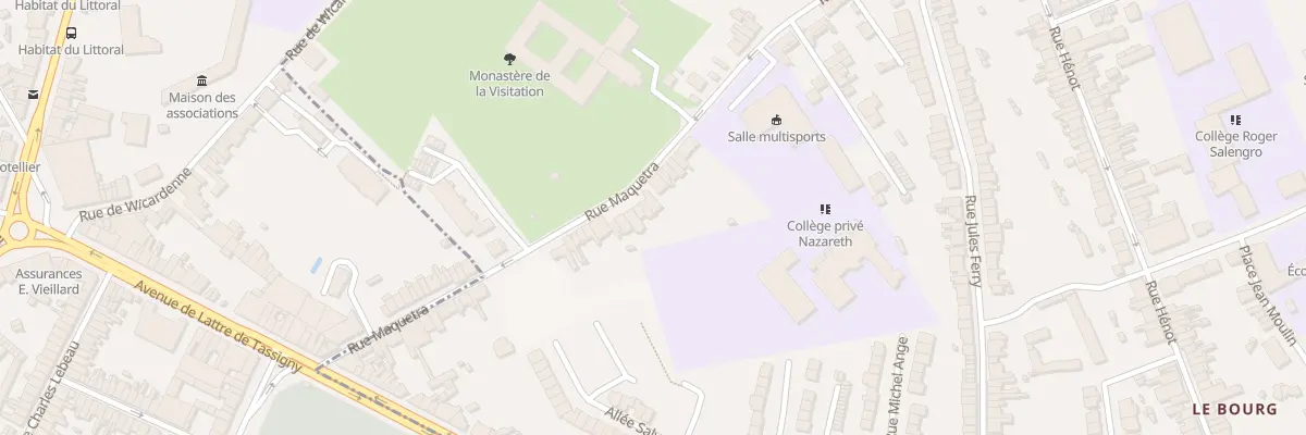 Plan du 62 Rue de Maquetra à Saint-Martin-Boulogne