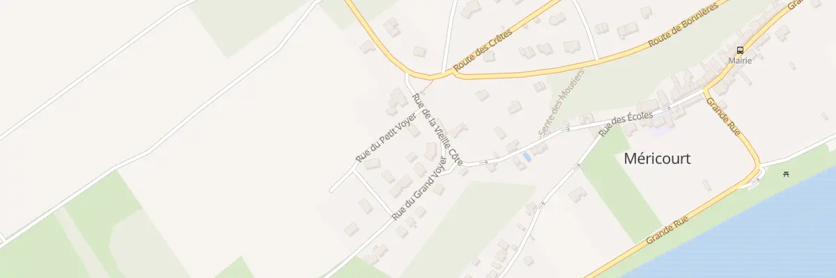 Plan du 15 Rue Vieille Cote à Méricourt