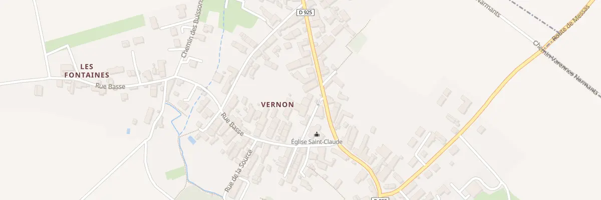 Plan du 2 Rue de l’Eglise à Beaugency