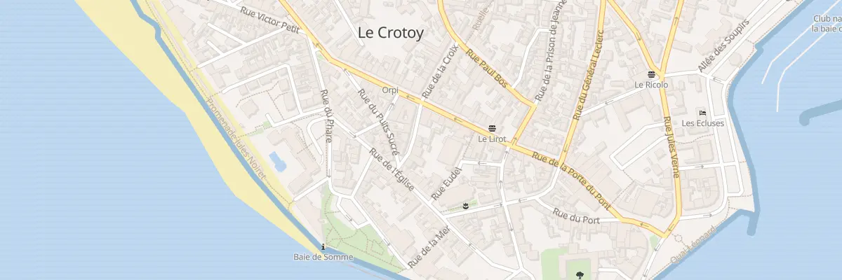 Plan du 14 Rue du Docteur Daum au Crotoy
