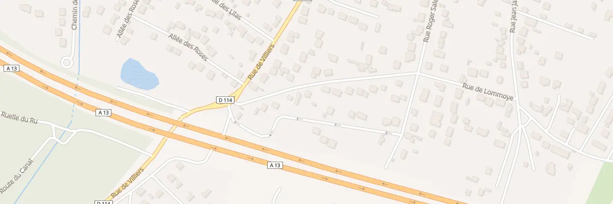 Plan du 12 Rue de Lommoye à Rosny-sur-Seine