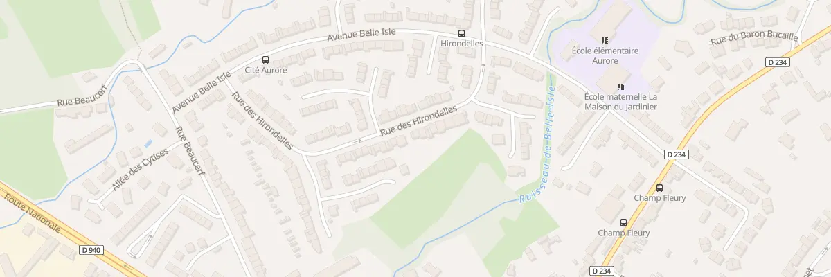Plan du 34 Rue des Hirondelles à Saint-Léonard