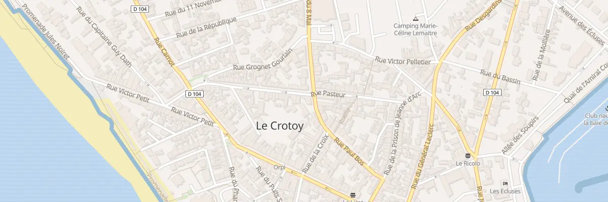 Plan du 11 Rue du 8 Mai au Crotoy