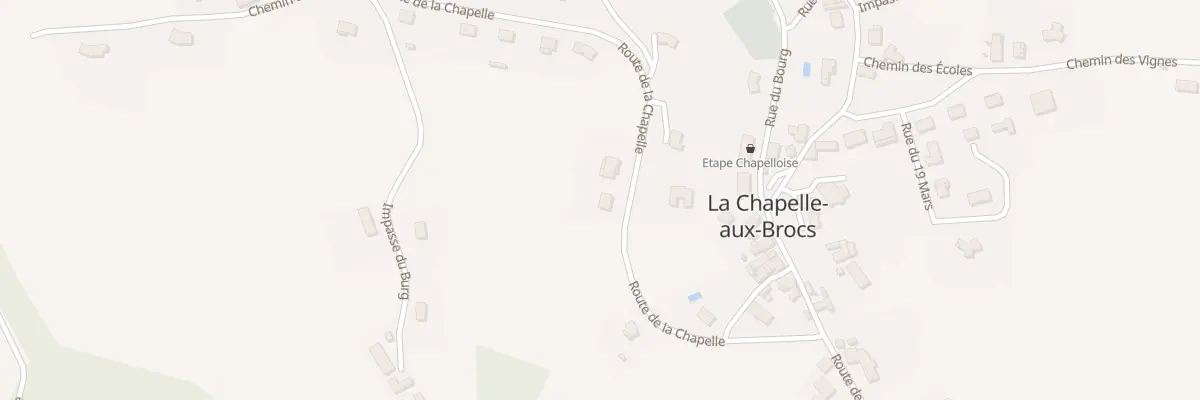 Plan du 5347 Le Bourg Nord à La Chapelle-aux-Brocs