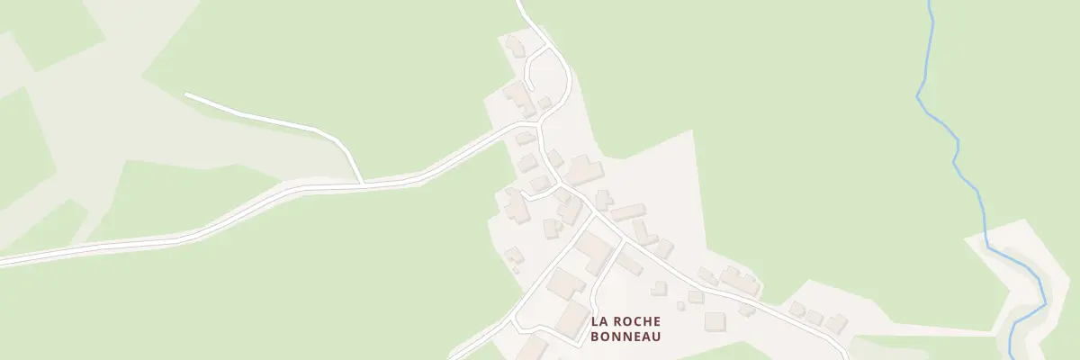 Plan du 35 La Roche Bonneau à Sagnat