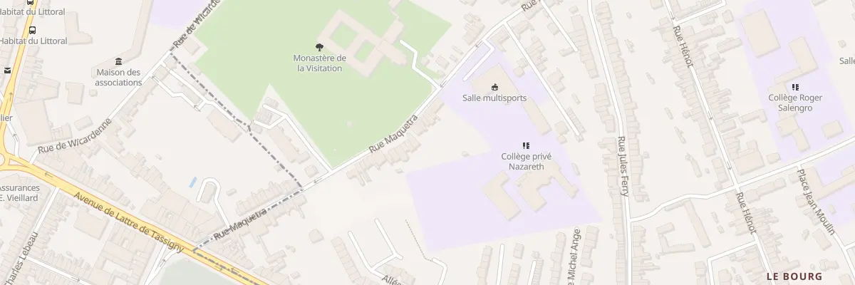 Plan du 66 Rue de Maquetra à Saint-Martin-Boulogne