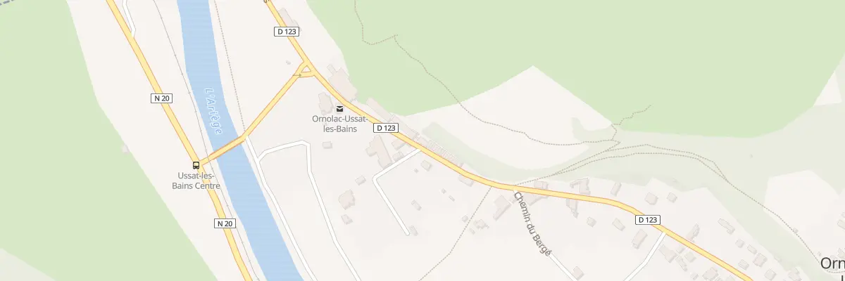 Plan du 19 Rue des Thermes à Ornolac-Ussat-les-Bains